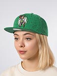 Бейсболка MITCHELL NESS арт. HS11479-BCEGREN Boston Celtics NBA (зеленый)